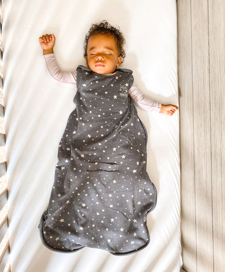 4 Season Ultimate Toddler Sleep Bag, Merino Wool, 2 - 4 Years, Star Gray