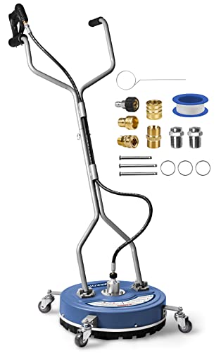 MEKOH Pressure Washer Surface Cleaner 20'', 4500PSI Power Washer