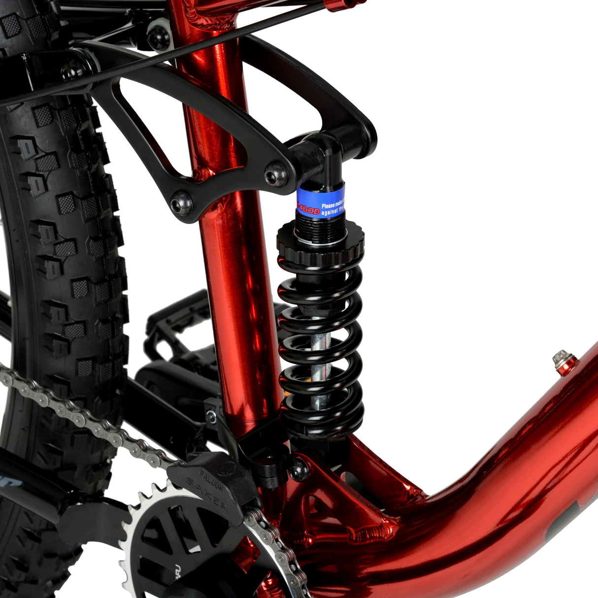 Hyper Bicycles Men's 29" Explorer Dual Suspension Mountain Bike, Red