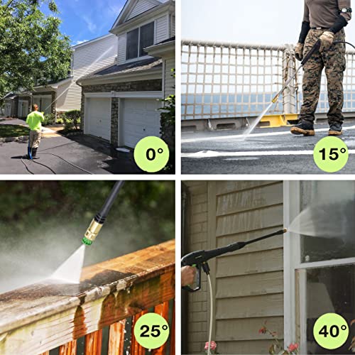 PowRyte Electric Pressure Washer with Hose Reel, Foam Cannon