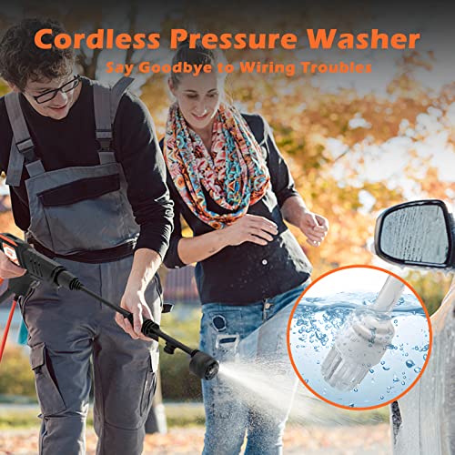 AIVOLT Cordless Pressure Washer, 800PSI Portable Power Washer