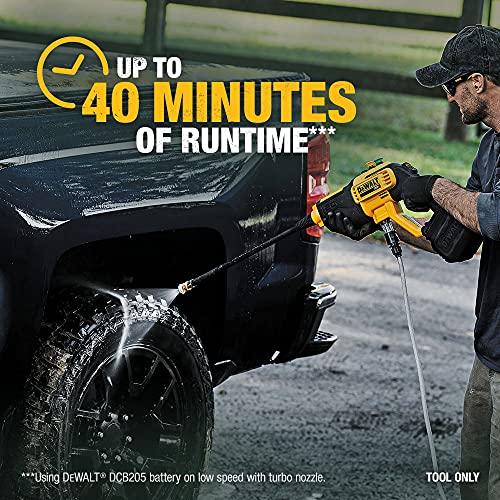 DEWALT Cordless Pressure Washer, Power Cleaner, 550-PSI, 1.0 GPM