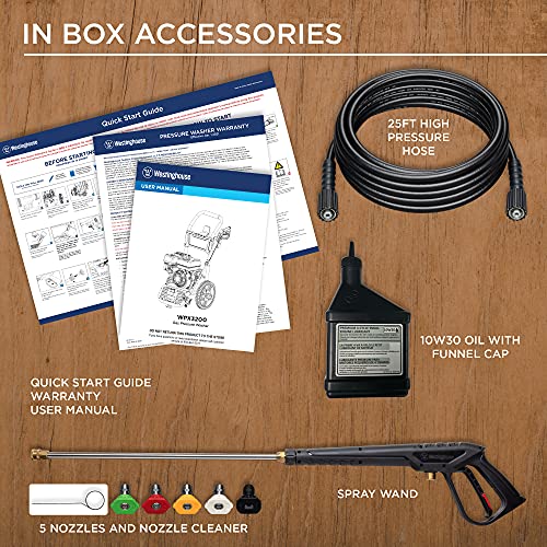 Westinghouse WPX3200 Gas Pressure Washer
