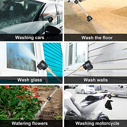 21V Cordless Pressure Washer, Max 870PSI, 2.11GPM