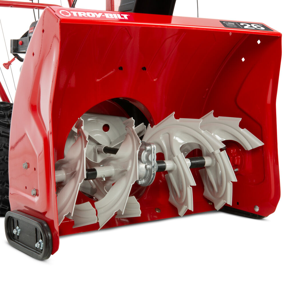 Troy-Bilt Storm 2600 26 in. 208 cc Two- Stage Gas Snow Blower with Electric Start Self Propelled