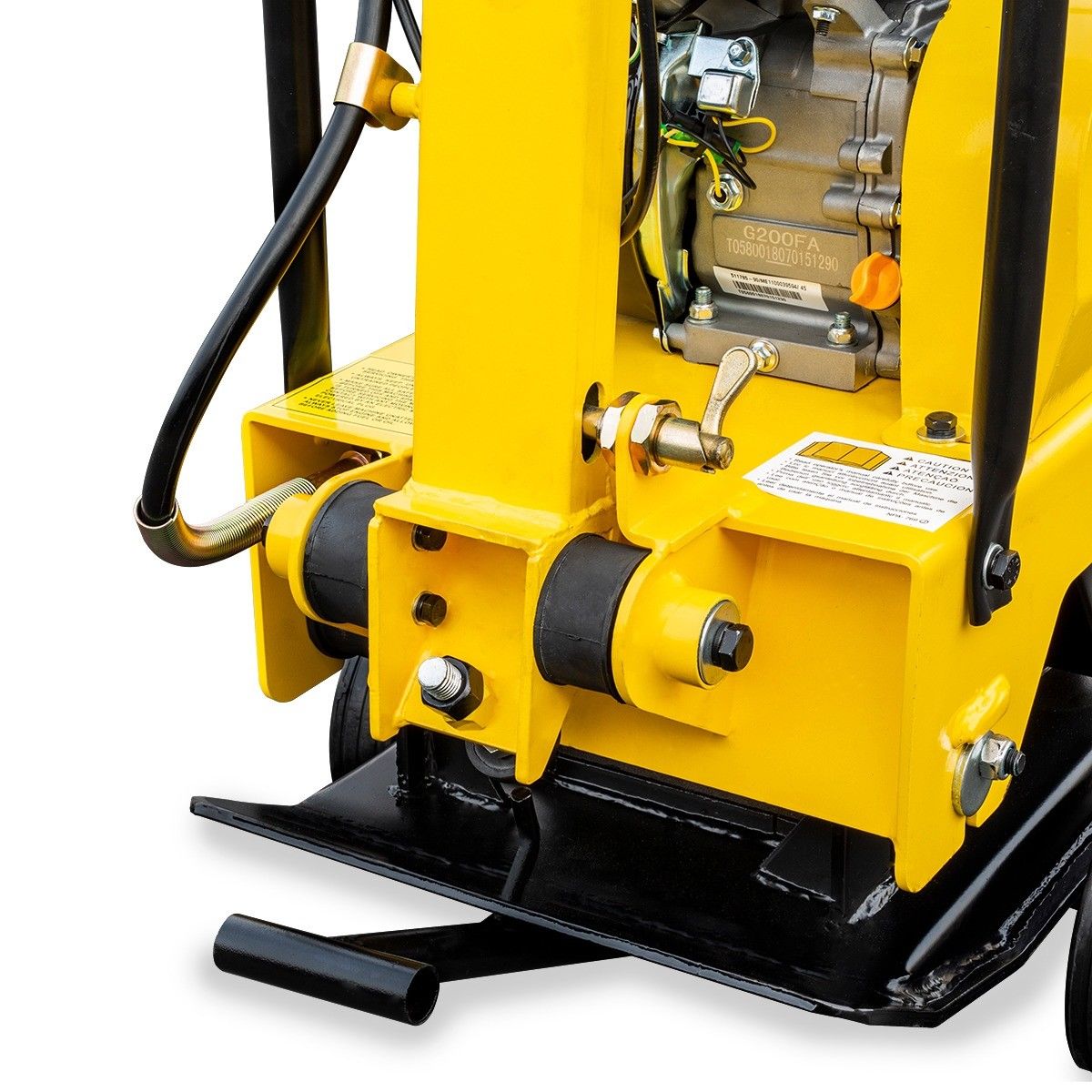 Stark 6.5HP Reversible Plate Compactor Gas-Powered 196cc Engine 4950lbs Force
