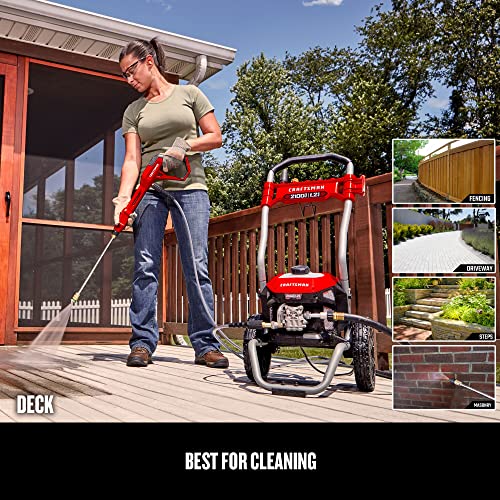 CRAFTSMAN Electric Pressure Washer, Cold Water, 2100-PSI