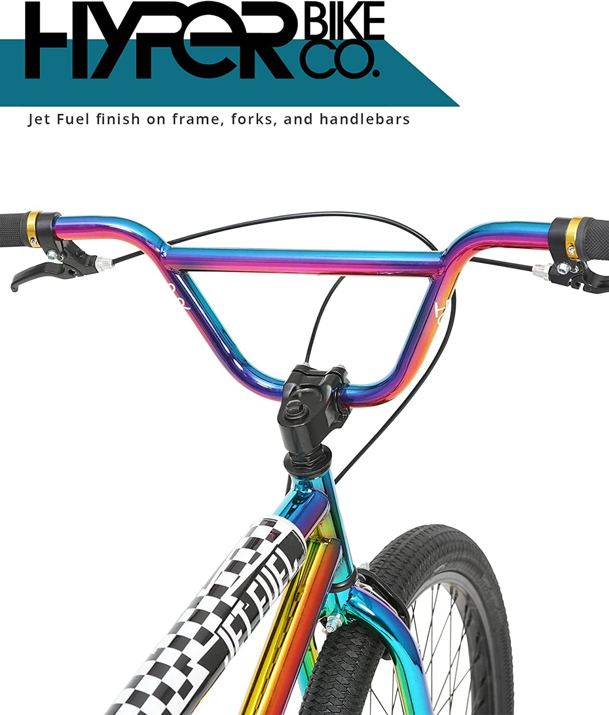 Hyper Bicycles 26" Jet Fuel BMX Bike for Adults