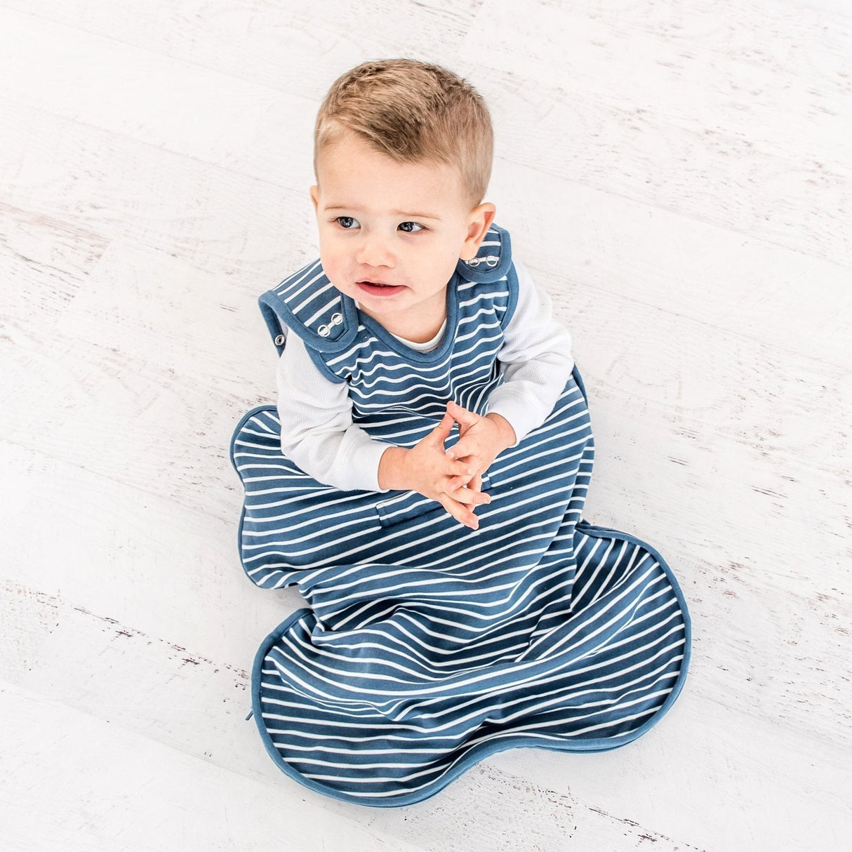 4 Season Ultimate Toddler Sleep Bag, Merino Wool, 2 - 4 Years, Navy Blue