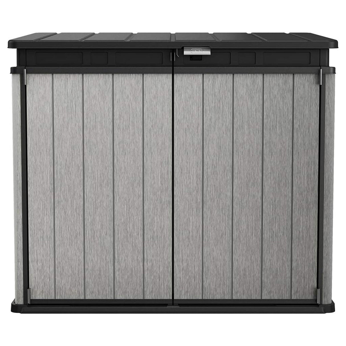 Keter Elite Store Outdoor Storage Shed 4.6 by 2.7 Foot, Deco Grey