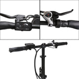 ECOTRIC 20 Inch Fat Tire Foldable 500W 36V Electric Bike Bicycle Pedal Assist Beach City Mountain E-Bike Adults Commuter Women Men White A-E516646