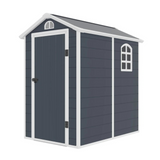 Jasmine 4x6 Plastic Apex Shed With Foundation Kit