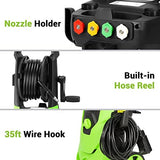 Rock&Rocker Powerful Electric Pressure Washer, 2150PSI Max 2.6 GPM