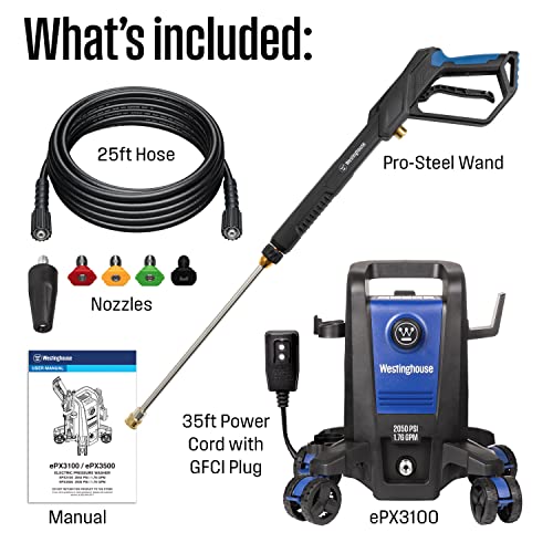 Westinghouse ePX3100 Electric Pressure Washer