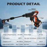 AIVOLT Cordless Pressure Washer, 800PSI Portable Power Washer