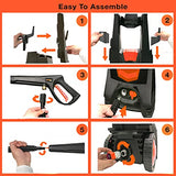 PowRyte Electric Pressure Washer, Foam Cannon