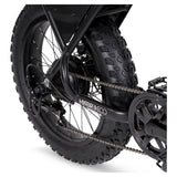 Hyper Bicycles Ultra 40 20" 36V Electric Bike for Adults, Pedal-Assist, 250W E-Bike Motor, Matte Black