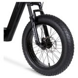 Hyper Bicycles Ultra 40 20" 36V Electric Bike for Adults, Pedal-Assist, 250W E-Bike Motor, Matte Black