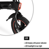 Hyper Bicycles 14" 36V Foldable Compact Electric Bike w/Throttle, 350W Motor, Recommended Age: 14+
