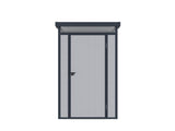 Lotus Curo Light & Dark Grey Plastic Shed - Available In 2 Sizes