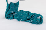 4 Season Ultimate Toddler Sleep Bag, Merino Wool, 2 - 4 Years, Space - GLOW IN THE DARK