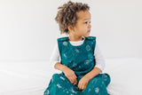 4 Season Ultimate Toddler Sleep Bag, Merino Wool, 2 - 4 Years, Space - GLOW IN THE DARK
