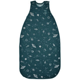 4 Season Ultimate Toddler Sleep Bag, Merino Wool, 2 - 4 Years, Space - GLOW IN THE DARK