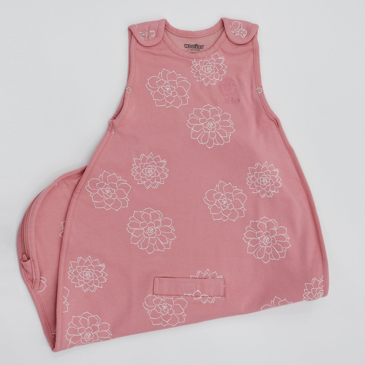 4 Season Ultimate Baby Sleep Bag, Merino Wool, 2 Months - 2 Years, Succulent