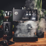 Steel UNO PID, Programmable Espresso Machine w/ Volumetric Controls, Single Thermoblock, 120V (Black)